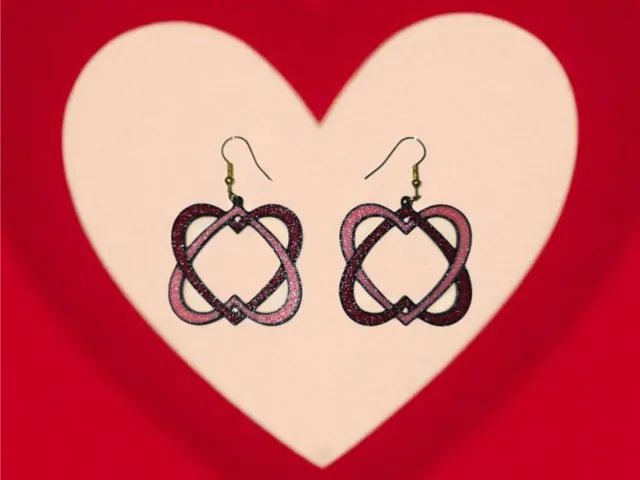 Heart in Heart v2 earrings