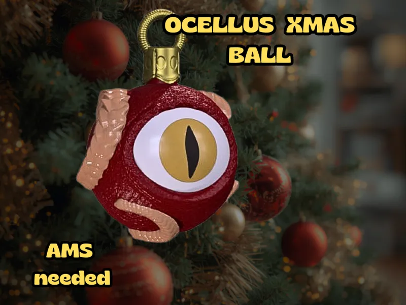 Ocellus Ball: Creepy Christmas Ornament