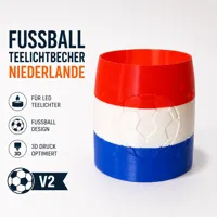 Teelichtbecher – Niederlande 0.16mm layer, 2 walls, 15% inf