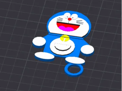 Doraemon Keychain