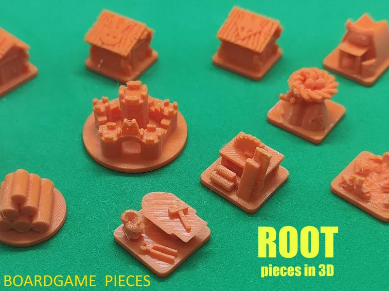 ROOT - il gioco da tavolo - pezzi