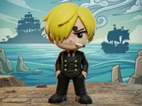 Sanji articulé — figurine flexible One Piece — photo 2