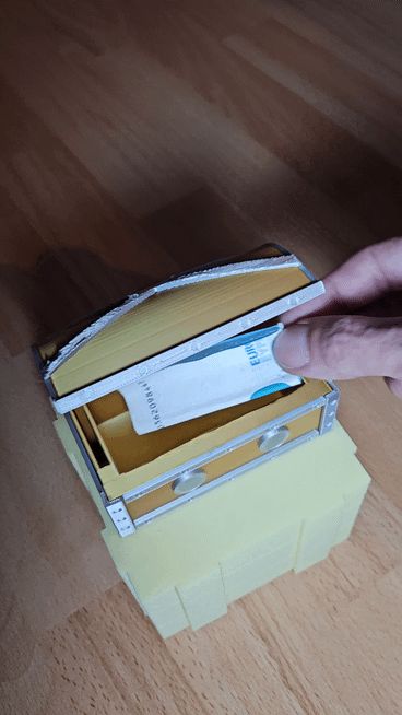 Spardose Schatztruhe
