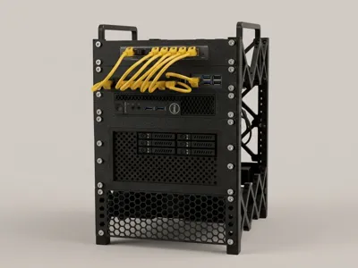 Skilleton 10" Server Rack Framework