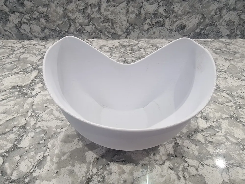 Wave Rim Bowl Modern Wave-Rim Decorative Bowl by mikalos MakerWorld: Download Free 3D ...