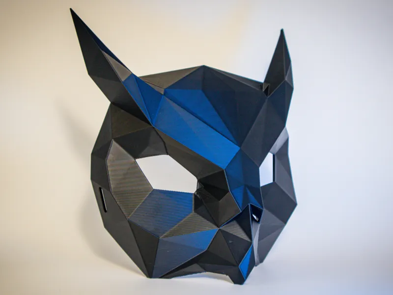 Low Poly Owl Mask