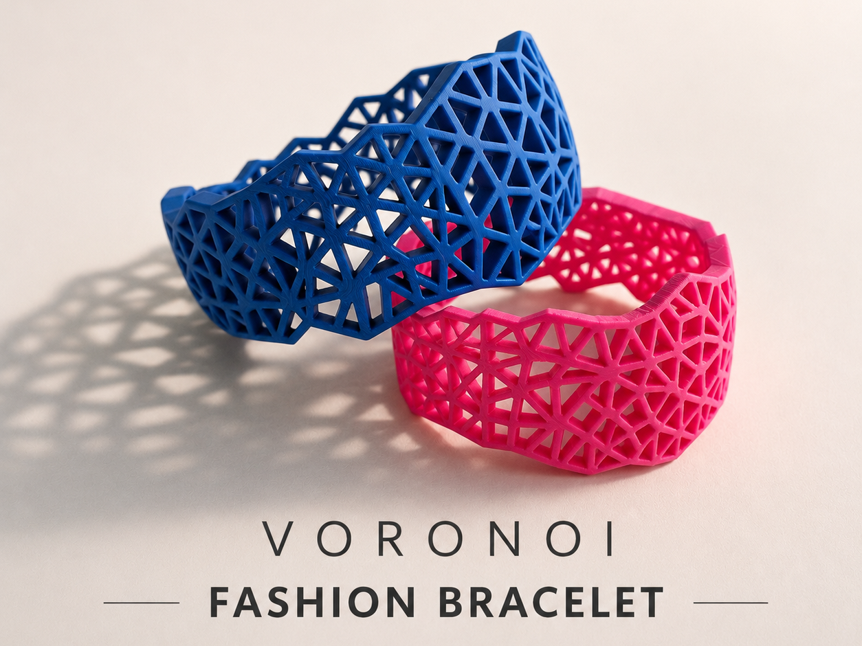 Voronoi fashion bracelet