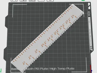 Braille Ruler 20cm | Linijka Braille'a 20cm (Accu)