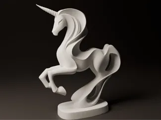 Year of the Horse 2026 minimalist Sculpture