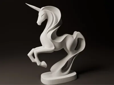 Year of the Horse 2026 minimalist Sculpture