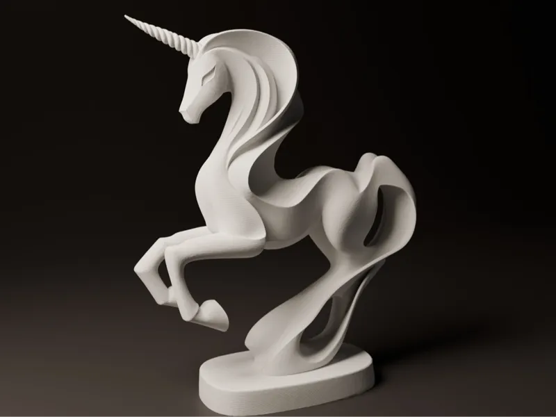 Year of the Horse 2026 minimalist Sculpture