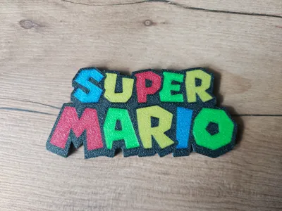 Super Mario Logo (Magnet)