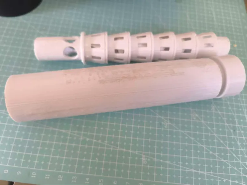 可拆卸组装玩具wargame消音器