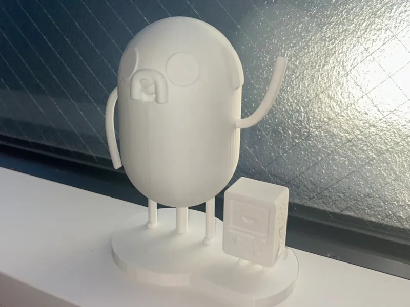 JAKE and BMO statue