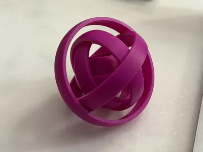 Eight ring gyro fidget spinner