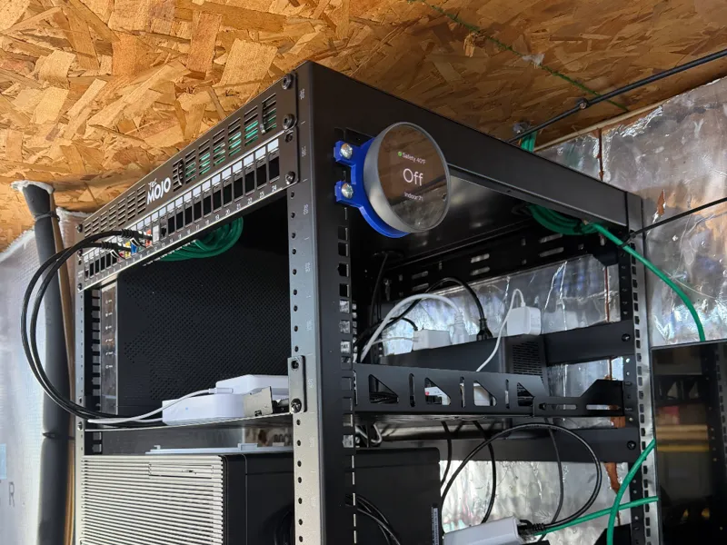Nest Thermostat Rack Mount Bracket