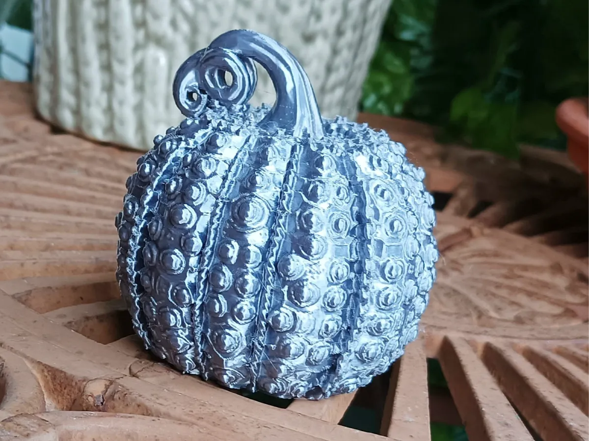 Citrouille décorative romantique