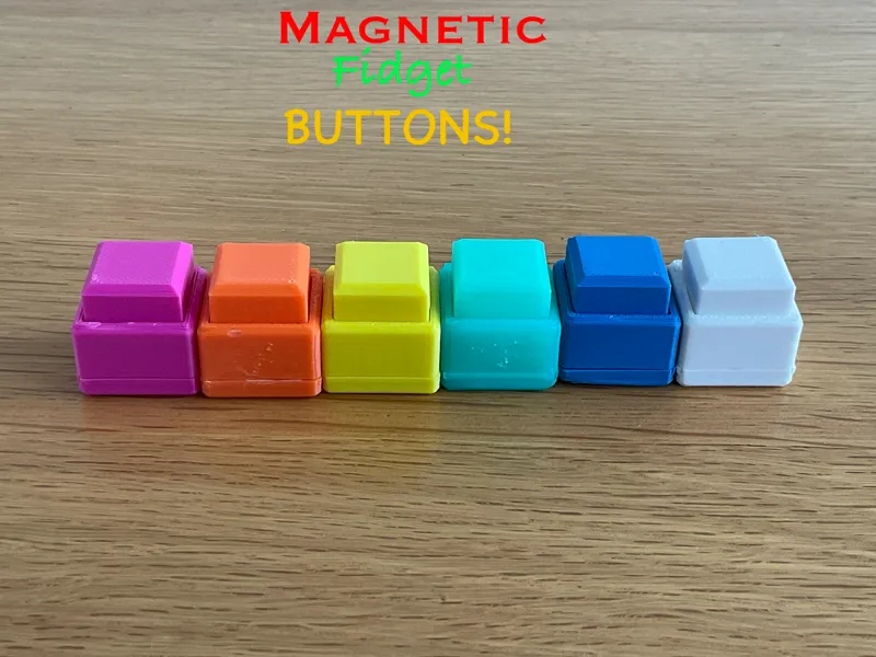 Magnetic Fidget Buttons