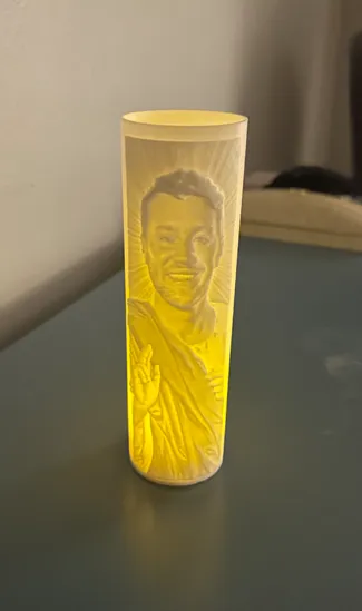 Buffalo Bills Josh Allen Prayer Candle