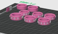 Bague fidget tournante de Pâques — photo 2