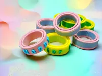 Bague fidget tournante de Pâques — photo 1
