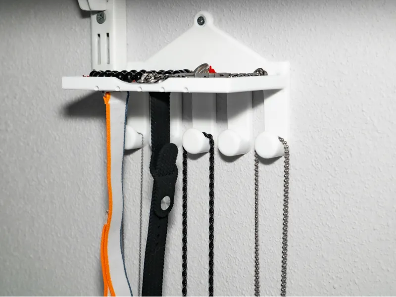 Wall Mounted Jewelry & Apple Watch Band Organizer