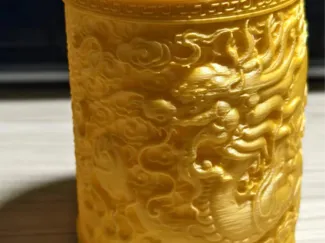 中国风笔筒-飞龙在天