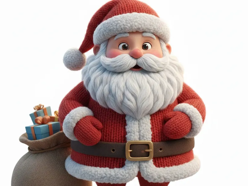 Cute Santa Claus