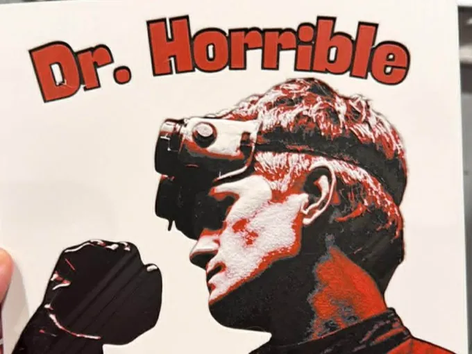 Dr Horrible - Final Form Red Jacket Pose Hueforge