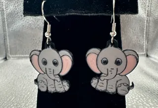 Elephant Earrings