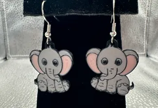 Elephant Earrings
