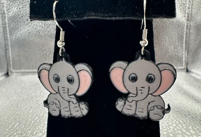 Elephant Earrings