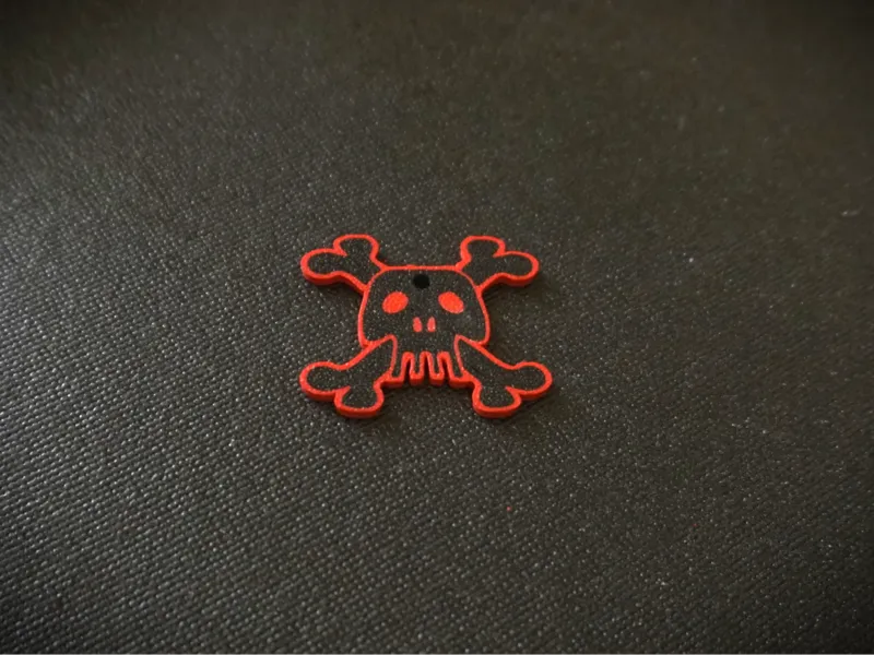 Skull & Crossbones Tag/Charm (AMS)