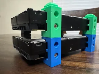 Stackable HDD Riser Set for Compact NAS Expansion