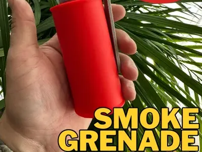 Smoke or Flash hand grenade fast print 5 Part only