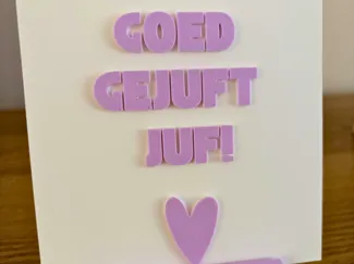 Goed Gejuft Juf!