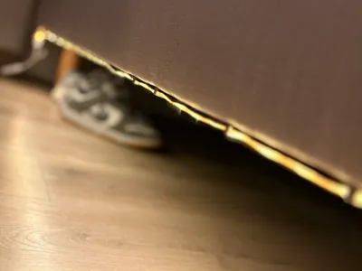 LED attachment for bed