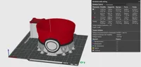 AMS, 0.2mm layer, 2/3 walls, 15/20% infill