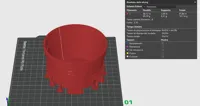 0.2mm layer, 2/3 walls, 15/20% infill