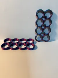 18650 2x4 18.5mm pair (0.2mm layer)