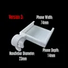 Version 3: Phone width 74mm, depth 14mm, handlebar 23mm