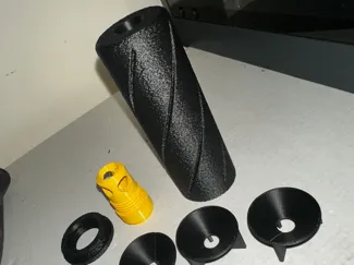 silenziatore softair sgancio rapido,spegnifiamma