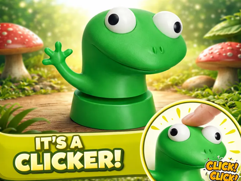 Clicker - Eidechse Tom aus Hopper´s