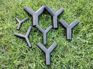 Y-Hose Barb Connector (10,12,14,16,19,20,25 mm)