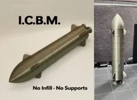 Maquette décorative de missile balistique — photo 1