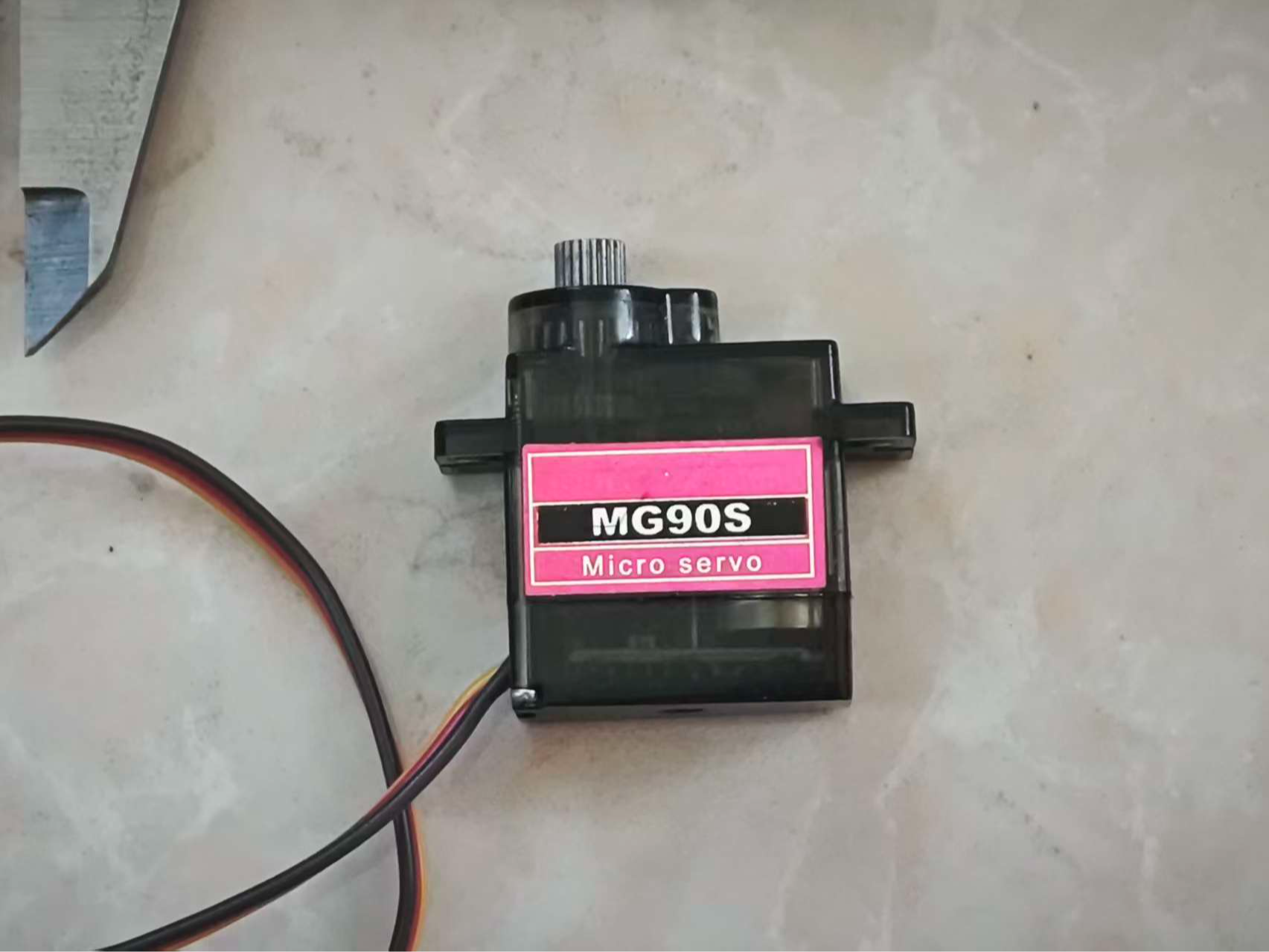 Miniatura 1 do modelo 3D sg90舵机MG90S舵机模型