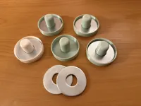 0.2mm layer, 2 walls, 15% infill A1 Mini mit TPU