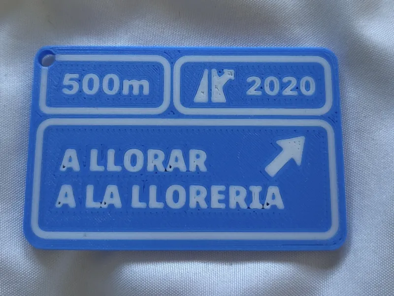 Llavero A llorar a la lloreria