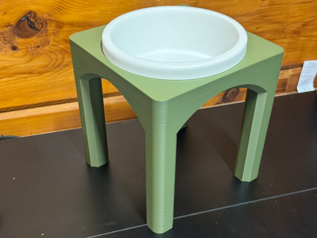 Miniatura 1 do modelo 3D Pet Bowl Riser