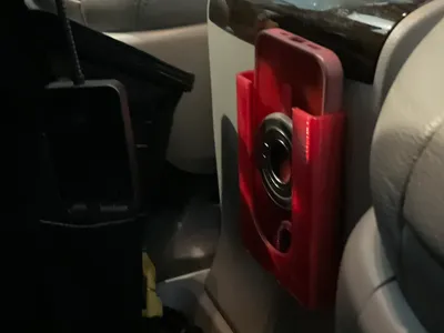 Tape Mounted Phone & TV Remote Holder